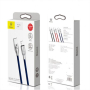 USB кабель Baseus Zinc alloy Cable разъём Lightning Синий