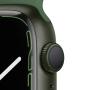 Apple Watch Series 7, 45 мм корпус из алюминия зеленого цвета, спортивный  ремешок «зелёный клевер»