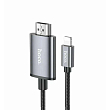 Кабель hoco. разъем Lightning – HDMI, 2 м (UA27) Черный