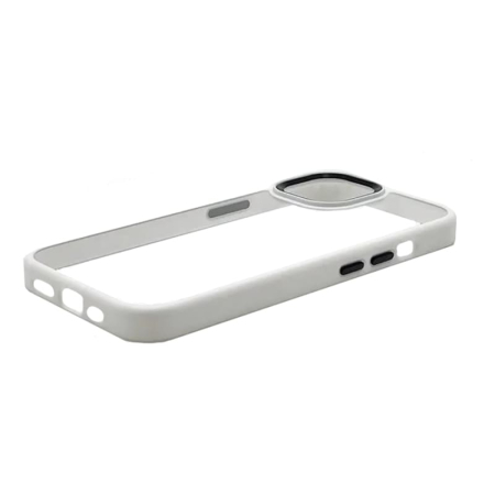 Чехол Perfect Case для Apple iPhone 15 Pro Max Прозрачный Белый