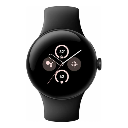 Часы Pixel Watch 2, 41 мм, Wi-Fi, Matte Black/Obsidian, черный
