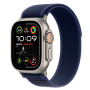 Apple Watch Ultra 2 (2024), 49 мм корпус из титана цвета «Natural», ремешок Trail Loop размера M/L цвета «Blue»