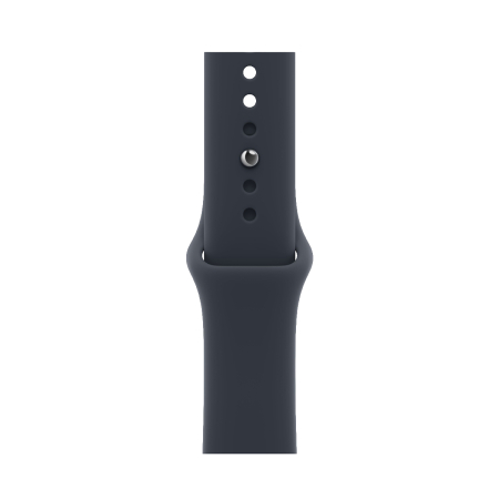 Apple Watch Series 12, 46 мм корпус из алюминия цвета «Space Gray», ремешок Sport Band размера M/L цвета «Navy Blue»