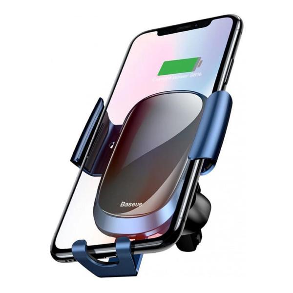 Гравитационный держатель для телефона Baseus Future Gravity Car Mount (SUYL-WL03) Синий