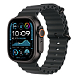 Apple Watch Ultra 2 (2024), 49 мм корпус из титана цвета «Black», ремешок Ocean Band цвета «Black»