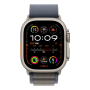 Apple Watch Ultra 2 (2023), 49 мм корпус из титана цвета «Natural», ремешок Alpine Loop размера M цвета «Blue»