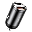Автомобильная зарядка в прикуриватель быстрая Baseus Tiny Star Mini Quick Charge 30W VCHXXU QC 3.0 (VCHX-A0G) Черный
