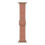 Ремешок для Apple Watch 41/40/38 мм UNIQ ASPEN Design strap Braided Citrus Pink, розовый
