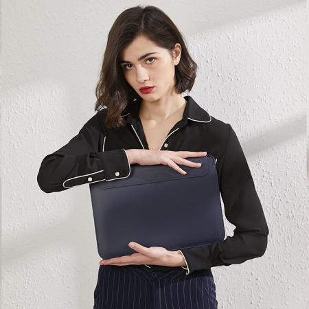 Чехол для MacBook Air 15.3" WiWU Skin Pro II Leather Sleeve Синий