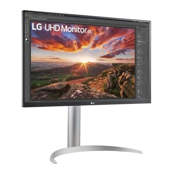 Монитор 27" LG UltraFine 27UP850K-W 3840x2160, 60Гц, IPS Чёрный