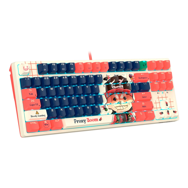 Клавиатура A4Tech Bloody AT98 Proxy Boom Бежевый/красный