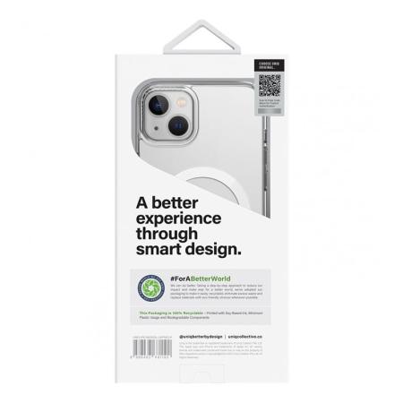 Чехол для iPhone 14 Pro с MagSafe UNIQ Lifepro Xtreme AF Frost Clear (IP6.1P(2022)-LXAFMCLR) Прозрачный