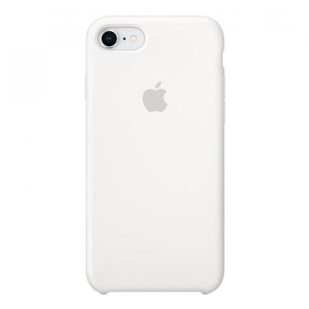 Чехол Silicone Case для Apple iPhone 7/8/SE (2020) White, белый