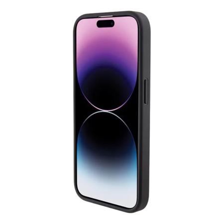 Чехол Karl Lagerfeld для iPhone 15 Pro Max PU Quilted Logo pattern Hard (KLHCP15XPQKPMK) Черный