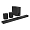 Саундбар LG S95TR 9.1.5 Black, чёрный