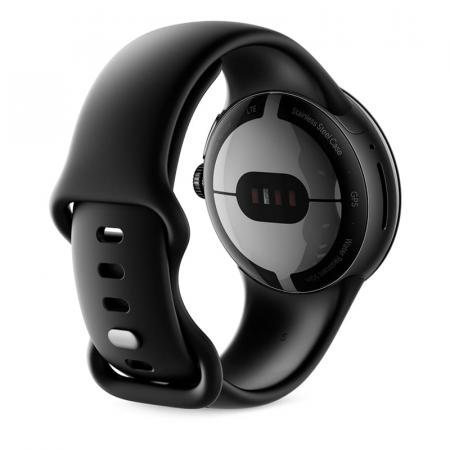 Часы Pixel Watch, 41 мм, LTE + Wi-Fi, Matte Black/Obsidian, черный