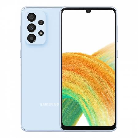 Samsung Galaxy A33 (2022) 5G 8/128Gb Awesome Blue, голубой