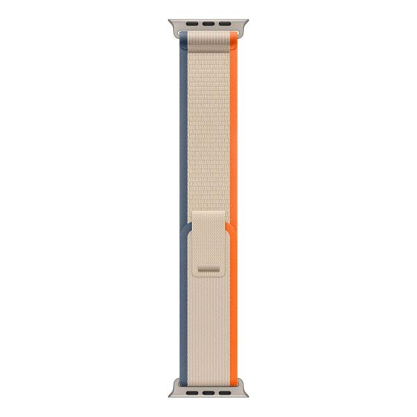 Apple Watch Ultra 2 (2023), 49 мм корпус из титана цвета «Natural», ремешок Trail Loop размера S/M цвета «Orange/Beige»