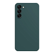 Чехол Silicone Cover для Samsung Galaxy S23 Темно-зеленый