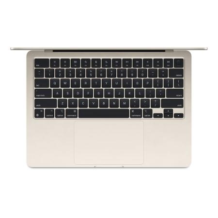Apple MacBook Air 13" (M3, 8C CPU, 10C GPU, 2024) 8/512Gb SSD (MRXU3) Starlight, «сияющая звезда»