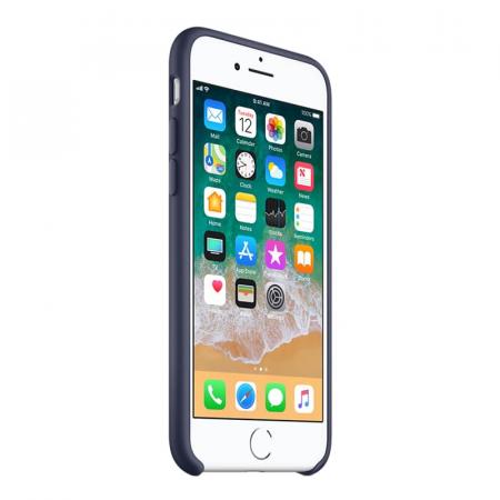 Чехол Silicone Case для Apple iPhone 7/8/SE (2020) Dark Blue, тёмно-синий