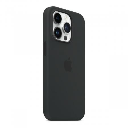 Чехол Silicone Case MagSafe для Apple iPhone 14 Pro Черный