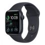 Apple Watch SE (2022), 40 мм корпус из алюминия цвета «Midnight», ремешок Sport Band размера S/M цвета «Midnight»